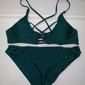 Emerald Green Bikini Set
